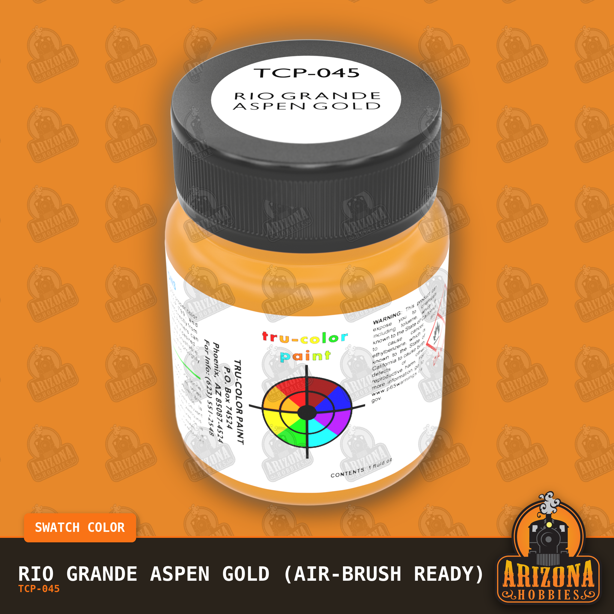Rio Grande ASPEN GOLD 1-oz bottle (Air-brush) Tru-Color Paint
