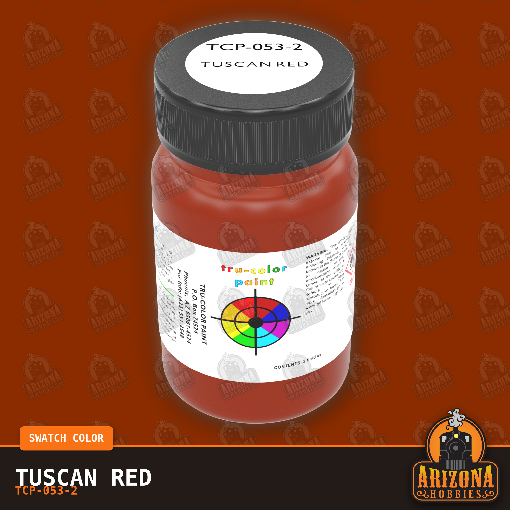 TUSCAN RED 2-oz bottle (Air-brush) Tru-Color Paint SPECIAL ORDER ONLY