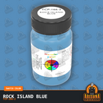 Rock Island BLUE 2-oz bottle (Air-brush) Tru-Color Paint SPECIAL ORDER ONLY