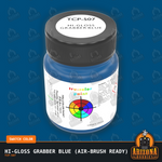 High-Gloss GRABBER BLUE 1-oz bottle (Air-brush) Tru-Color Paint