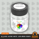 High-Gloss ALPINE WHITE 1-oz bottle (Air-brush) Tru-Color Paint