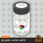 High-Gloss ALPINE WHITE 2-oz bottle (Air-brush) Tru-Color Paint SPECIAL ORDER ONLY