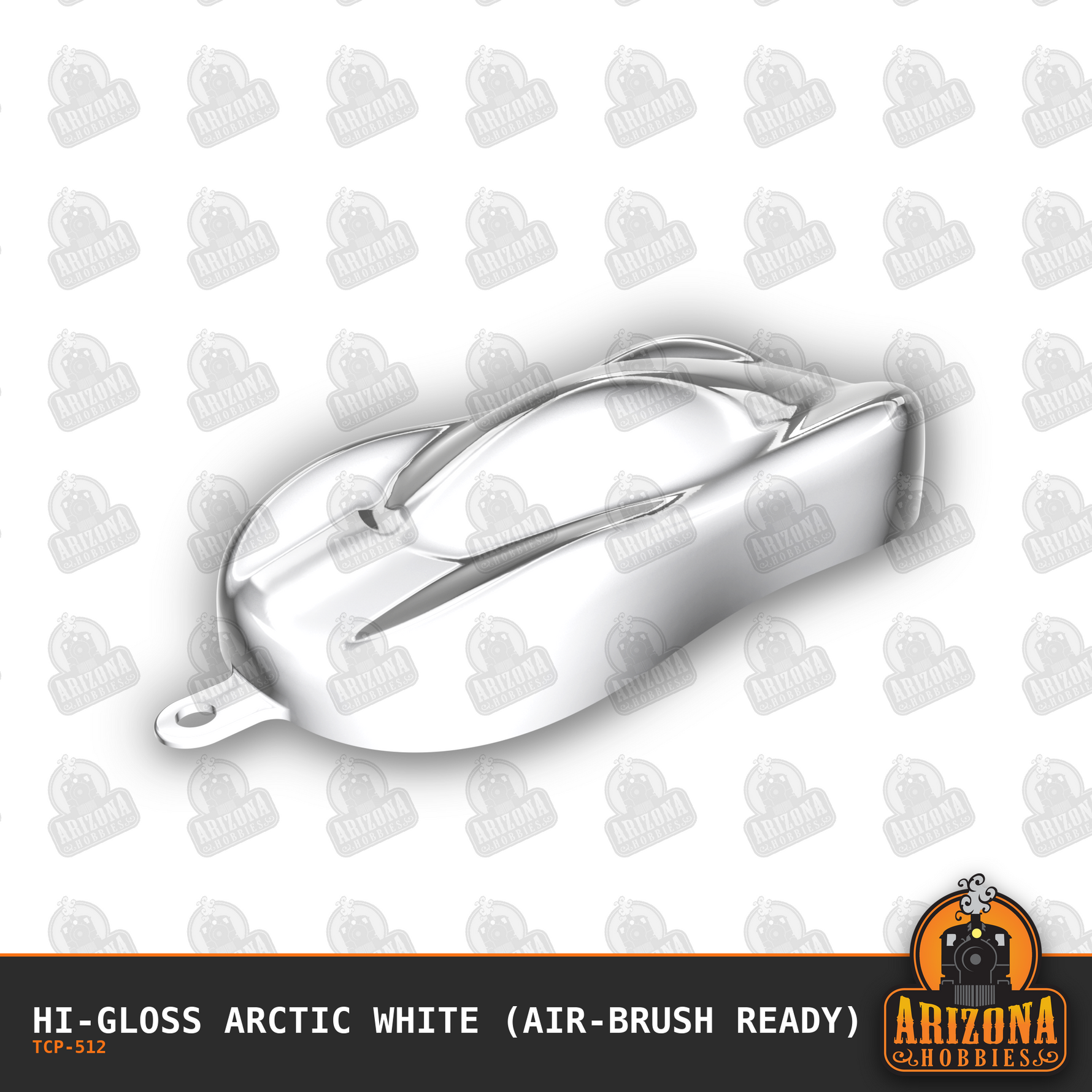 High-Gloss ARCTIC WHITE 2-oz bottle (Air-brush) Tru-Color Paint SPECIAL ORDER ONLY