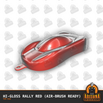 High-Gloss RALLY RED 1-oz bottle (Air-brush) Tru-Color Paint
