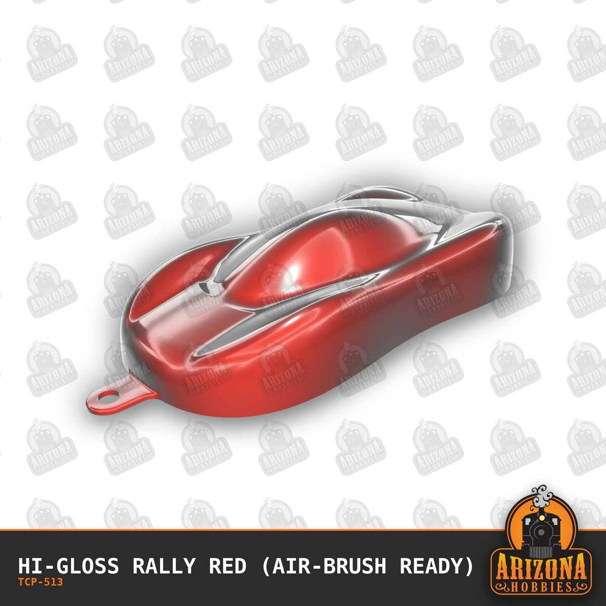High-Gloss RALLY RED 1-oz bottle (Air-brush) Tru-Color Paint