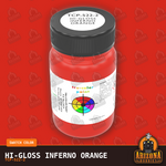 High-Gloss INFERNO ORANGE 2-oz bottle (Air-brush) Tru-Color Paint SPECIAL ORDER ONLY