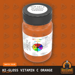 High-Gloss VITAMIN C ORANGE 2-oz bottle (Air-brush) Tru-Color Paint SPECIAL ORDER ONLY