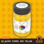 High-Gloss SCHOOL BUS YELLOW 2-oz bottle (Air-brush) Tru-Color Paint SPECIAL ORDER ONLY