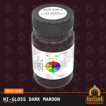 High-Gloss DARK MAROON 2-oz bottle (Air-brush) Tru-Color Paint SPECIAL ORDER ONLY