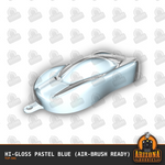 High-Gloss PASTEL BLUE 1-oz bottle (Air-brush) Tru-Color Paint
