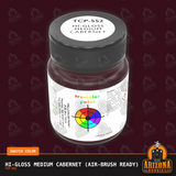 High-Gloss MEDIUM CABERNET 1-oz bottle (Air-brush) Tru-Color Paint