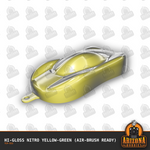 High-Gloss NITRO YELLOW-GREEN 2-oz bottle (Air-brush) Tru-Color Paint SPECIAL ORDER ONLY