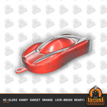 High-Gloss KANDY SUNSET ORANGE 2-oz bottle (Air-brush) Tru-Color Paint SPECIAL ORDER ONLY