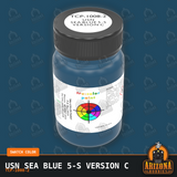 U.S. Navy SEA BLUE 5-S Version C 2-oz bottle (Air-brush) Tru-Color Paint SPECIAL ORDER ONLY