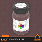 U.S. Navy MOUNTBATTEN PINK 2-oz bottle (Air-brush) Tru-Color Paint SPECIAL ORDER ONLY