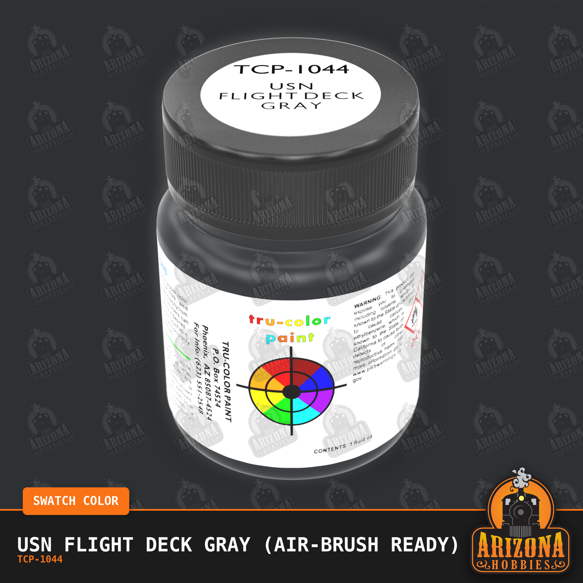 U.S. Navy MODERN FLIGHT DECK GRAY 1-oz bottle (Air-brush) Tru-Color Paint