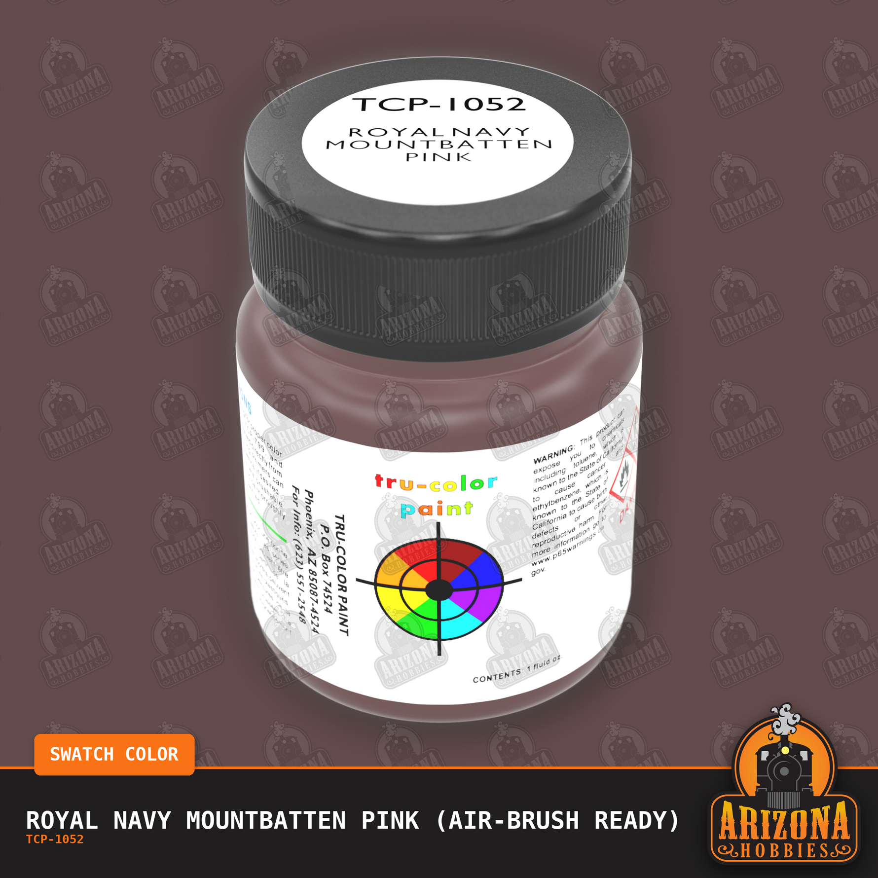 Royal Navy MOUNTBATTEN PINK 1-oz bottle (Air-brush) Tru-Color Paint