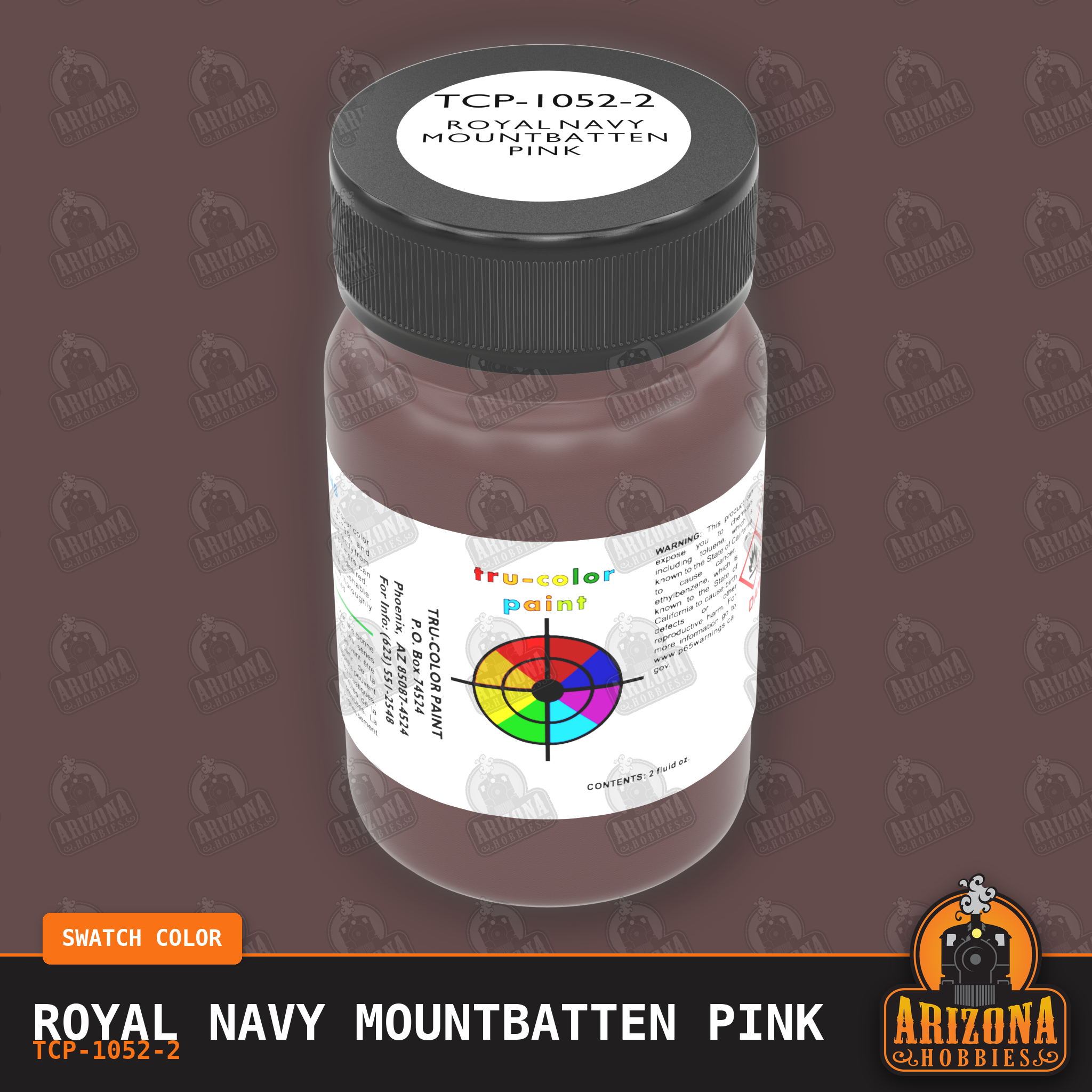 Royal Navy MOUNTBATTEN PINK 2-oz bottle (Air-brush) Tru-Color Paint SPECIAL ORDER ONLY