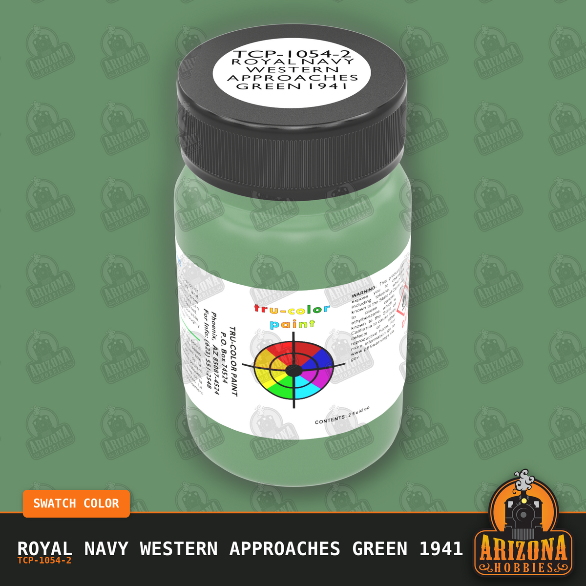 Royal Navy WESTERN APPROACHES GREEN 1941 2-oz bottle (Air-brush) Tru-Color Paint SPECIAL ORDER ONLY