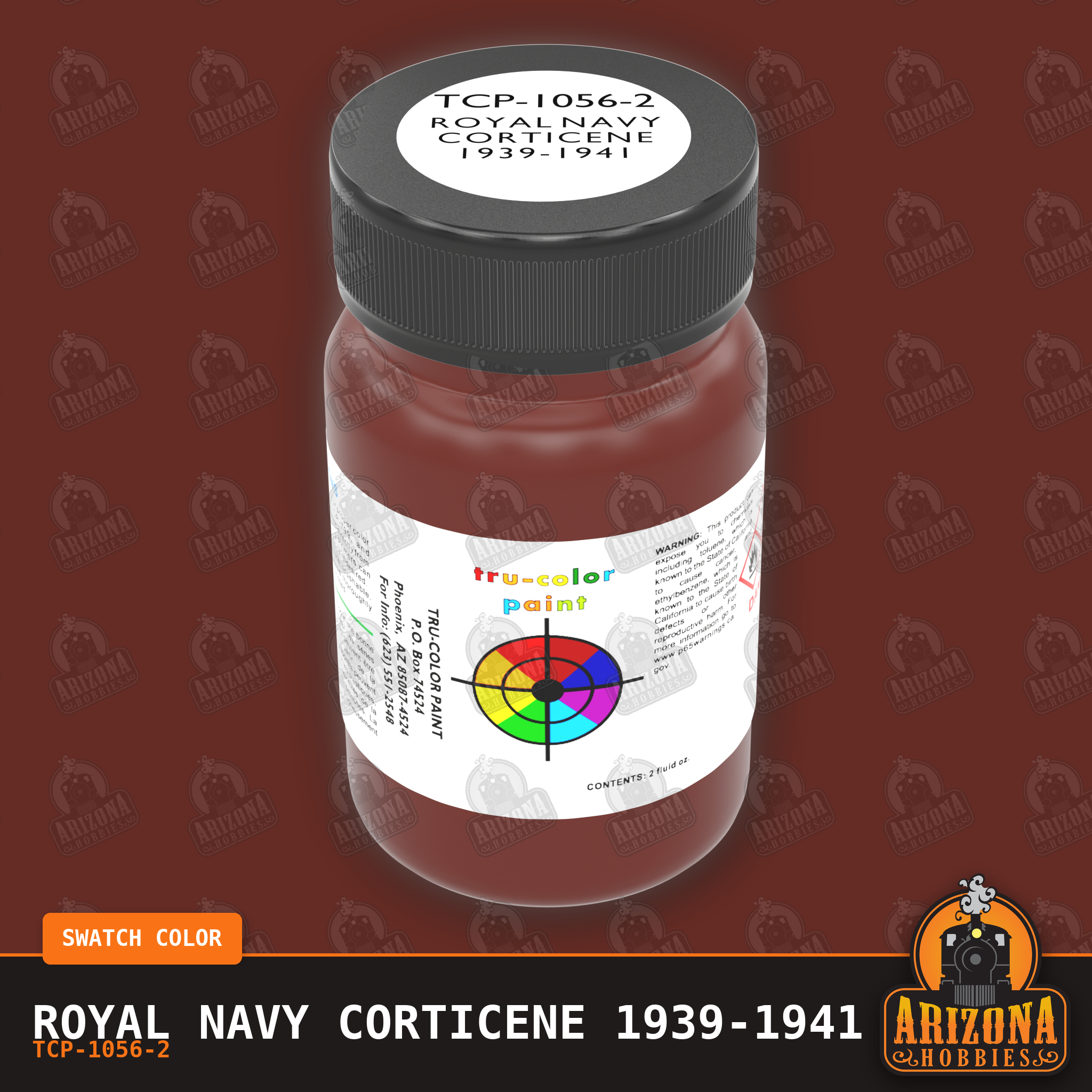 Royal Navy CORTICENE 1939-1941 2-oz bottle (Air-brush) Tru-Color Paint SPECIAL ORDER ONLY