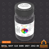Royal Navy G10 DARK GREY 1942-on 2-oz bottle (Air-brush) Tru-Color Paint SPECIAL ORDER ONLY