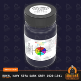 Royal Navy 507A DARK GREY 1920-1941 2-oz bottle (Air-brush) Tru-Color Paint SPECIAL ORDER ONLY