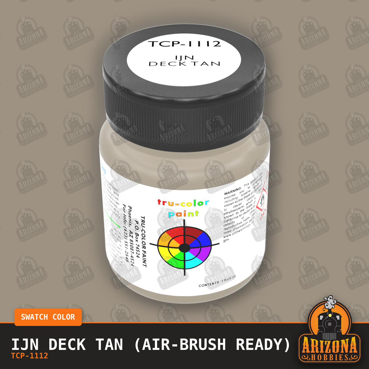 IJN DECK TAN 1-oz bottle (Air-brush) Tru-Color Paint