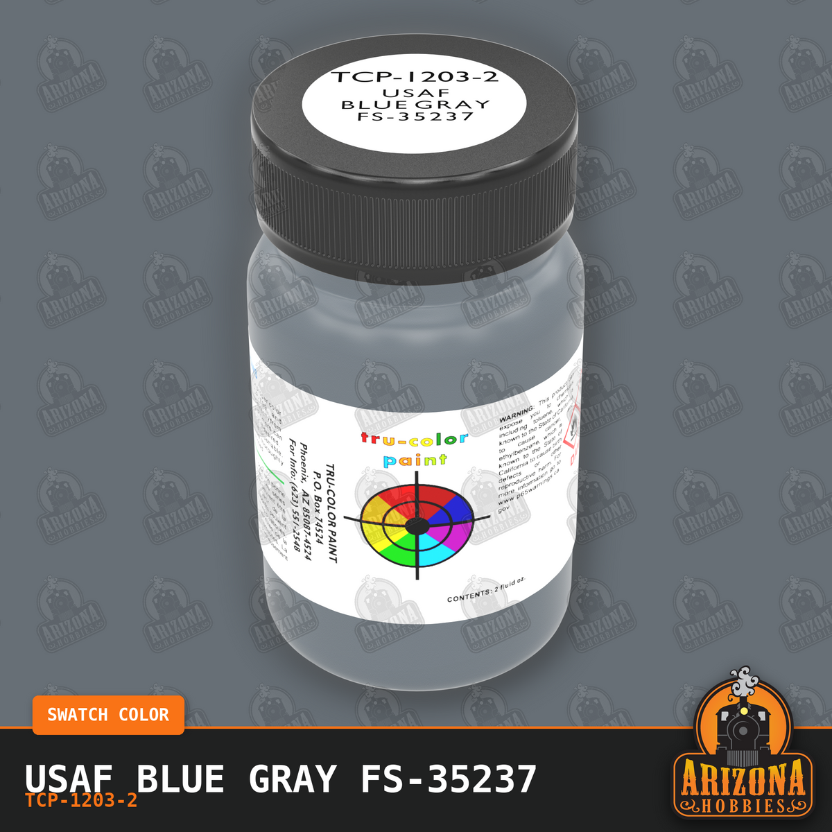 U.S. Air Force BLUE GRAY FS-35237 2-oz bottle (Air-brush) Tru-Color Paint SPECIAL ORDER ONLY