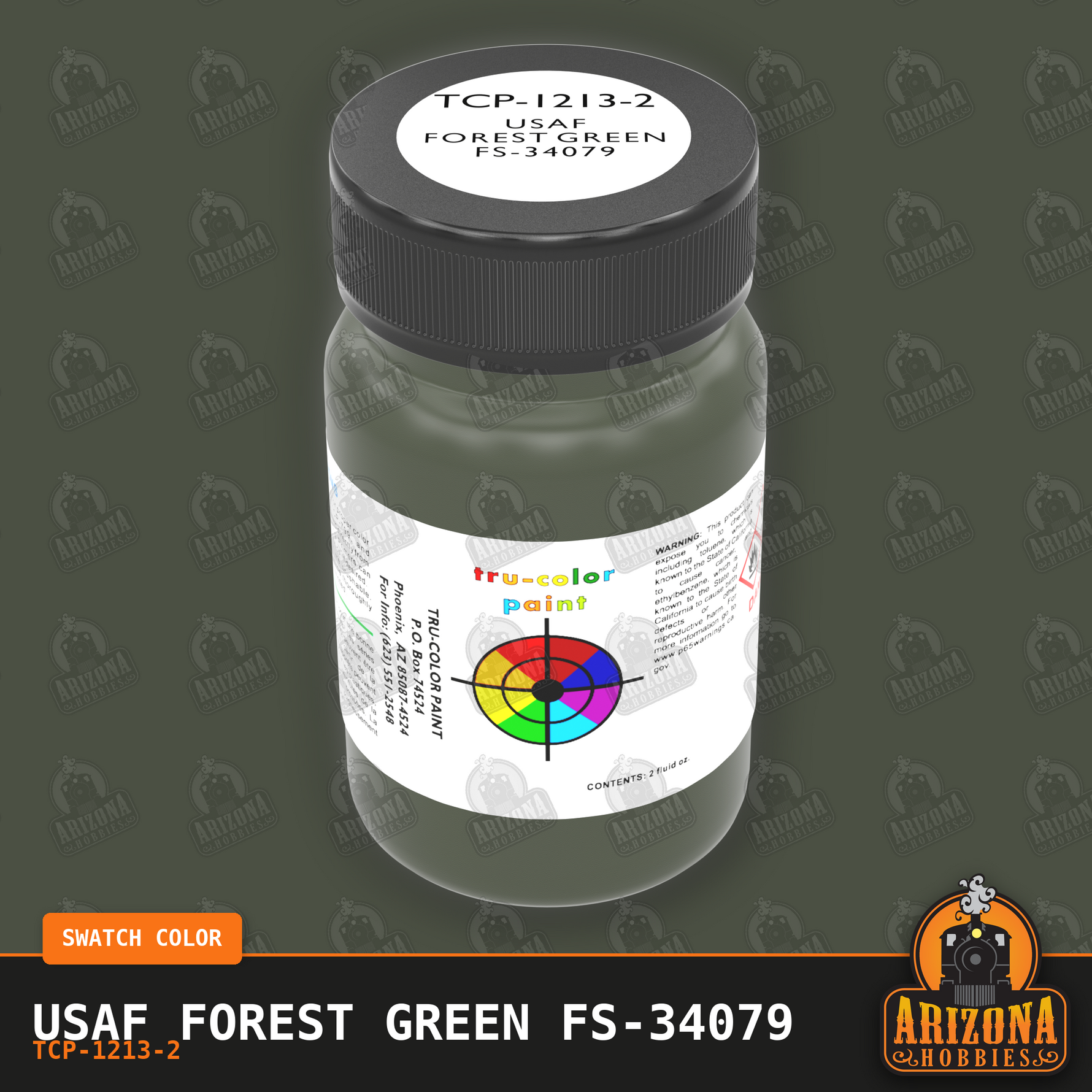 U.S. Air Force FOREST GREEN FS-34079 2-oz bottle (Air-brush) Tru-Color Paint SPECIAL ORDER ONLY