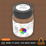 U.S. Air Force BROWN FS-30140 1-oz bottle (Air-brush) Tru-Color Paint