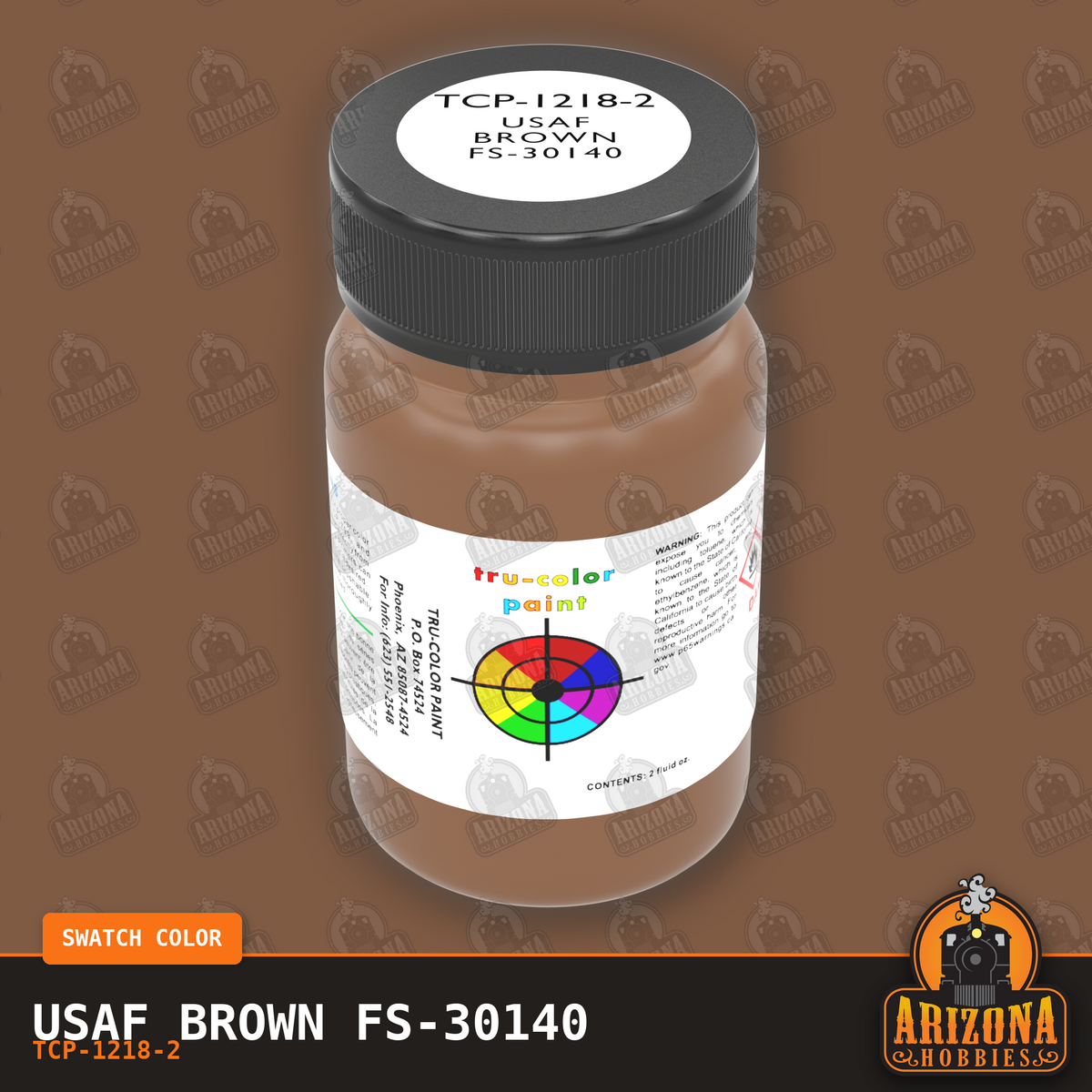 U.S. Air Force BROWN FS-30140 2-oz bottle (Air-brush) Tru-Color Paint SPECIAL ORDER ONLY