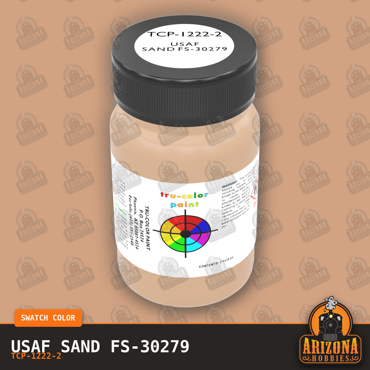 U.S. Air Force SAND FS-30279 2-oz bottle (Air-brush) Tru-Color Paint SPECIAL ORDER ONLY