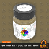 U.S. Air Force BOMBER TAN FS-34201 1-oz bottle (Air-brush) Tru-Color Paint