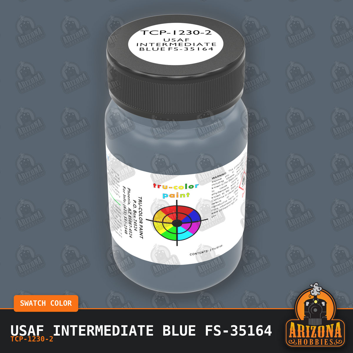 U.S. Air Force INTERMEDIATE BLUE FS-35164 2-oz bottle (Air-brush) Tru-Color Paint SPECIAL ORDER ONLY