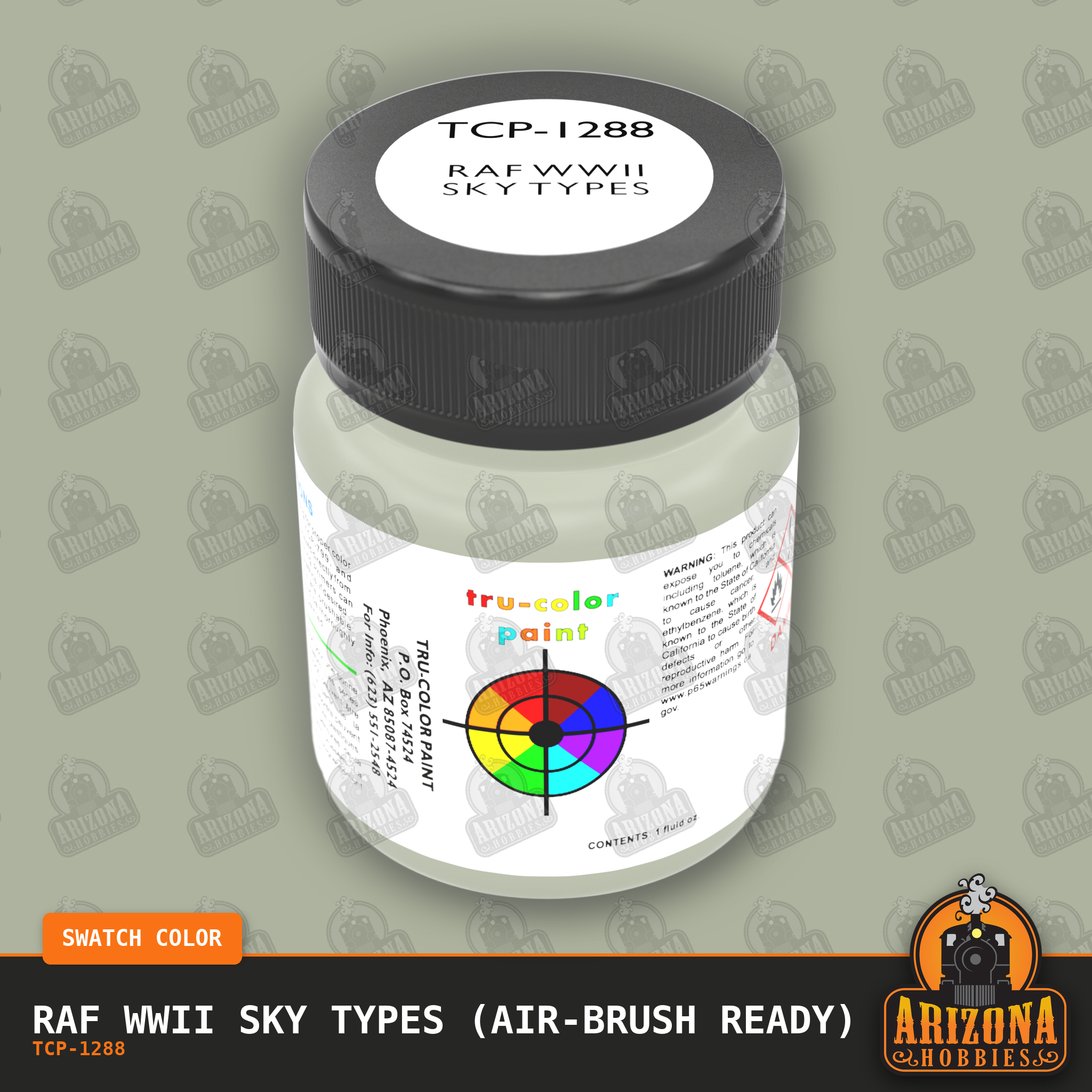 Royal Air Force WWII SKY TYPES 1-oz bottle (Air-brush) Tru-Color Paint