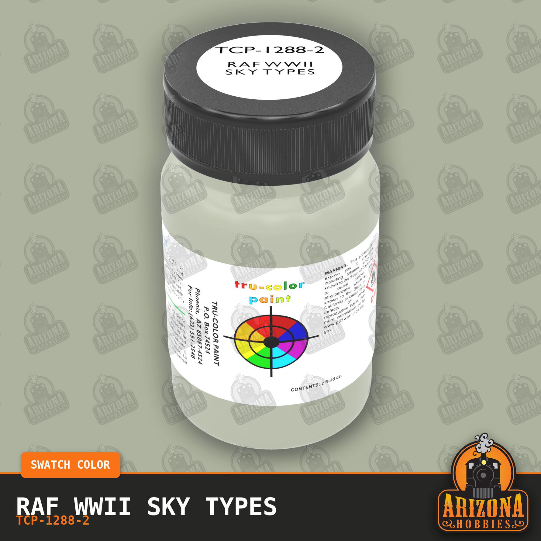 Royal Air Force WWII SKY TYPE S 2-oz bottle (Air-brush) Tru-Color Paint SPECIAL ORDER ONLY