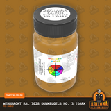 Wehrmacht RAL 7028 Dunkelgelb No. 3 (DARK YELLOW) Armor 2-oz bottle (Air-brush) Tru-Color Paint SPECIAL ORDER ONLY
