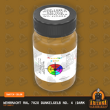 Wehrmacht RAL 7028 Dunkelgelb No. 4 (DARK YELLOW) Armor 2-oz bottle (Air-brush) Tru-Color Paint SPECIAL ORDER ONLY