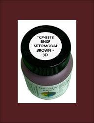 3-D Formula BNSF INTERMODAL BROWN 1 oz bottle (Airbrush-ready) Tru-Color Paint - Arizona Hobbies LLC