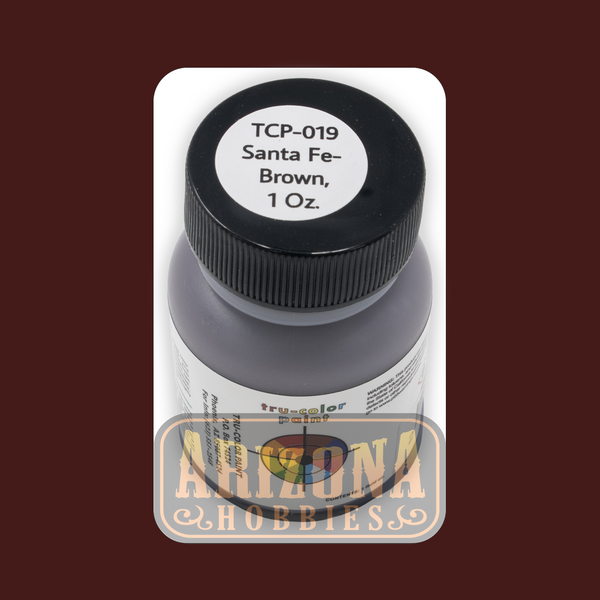 Santa Fe BROWN 1-oz bottle (Airbrush-ready) Tru-Color Paint