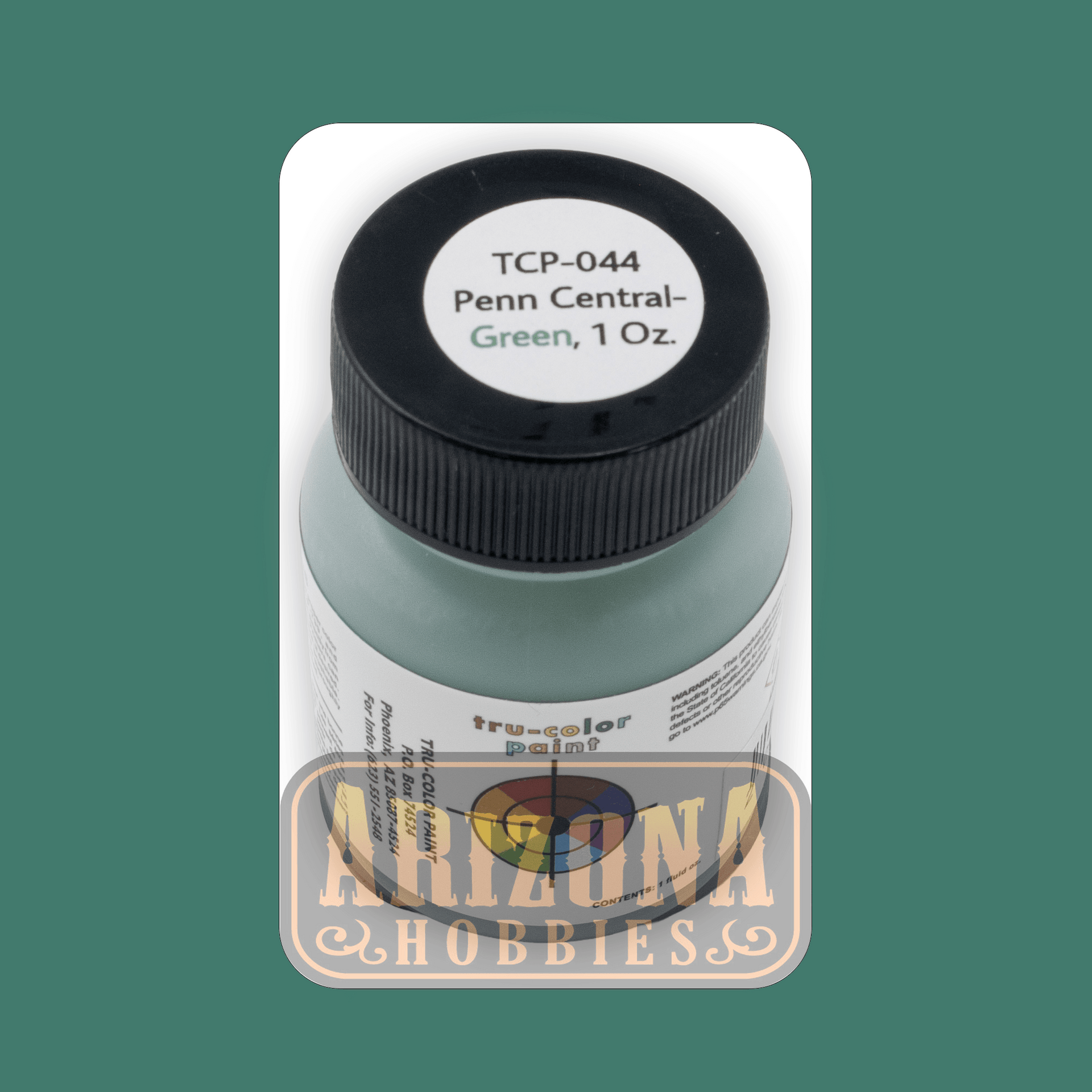 Tru-Color Penn Central Green Paint 1 oz | Arizona Hobbies