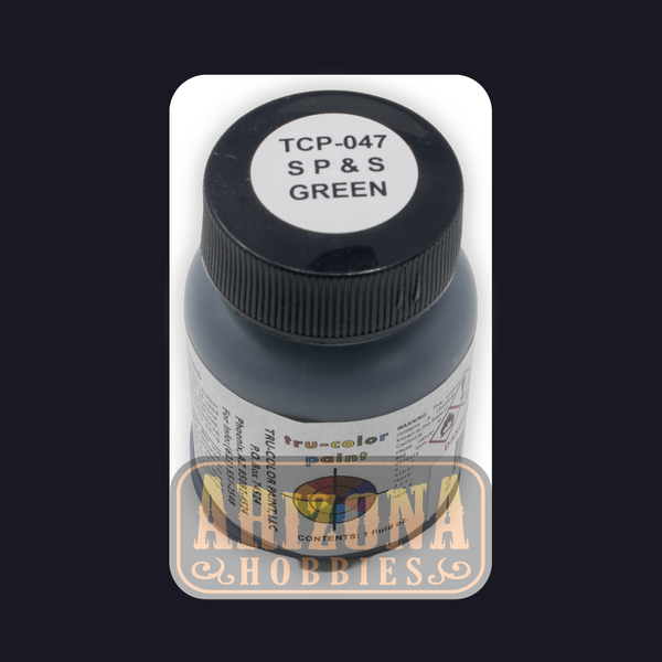 Spokane Portland & Seattle GREEN 1-oz bottle (Airbrush-ready) Tru-Color Paint