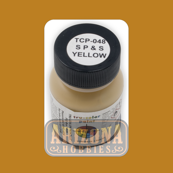 Spokane Portland & Seattle YELLOW 1-oz bottle (Airbrush-ready) Tru-Color Paint