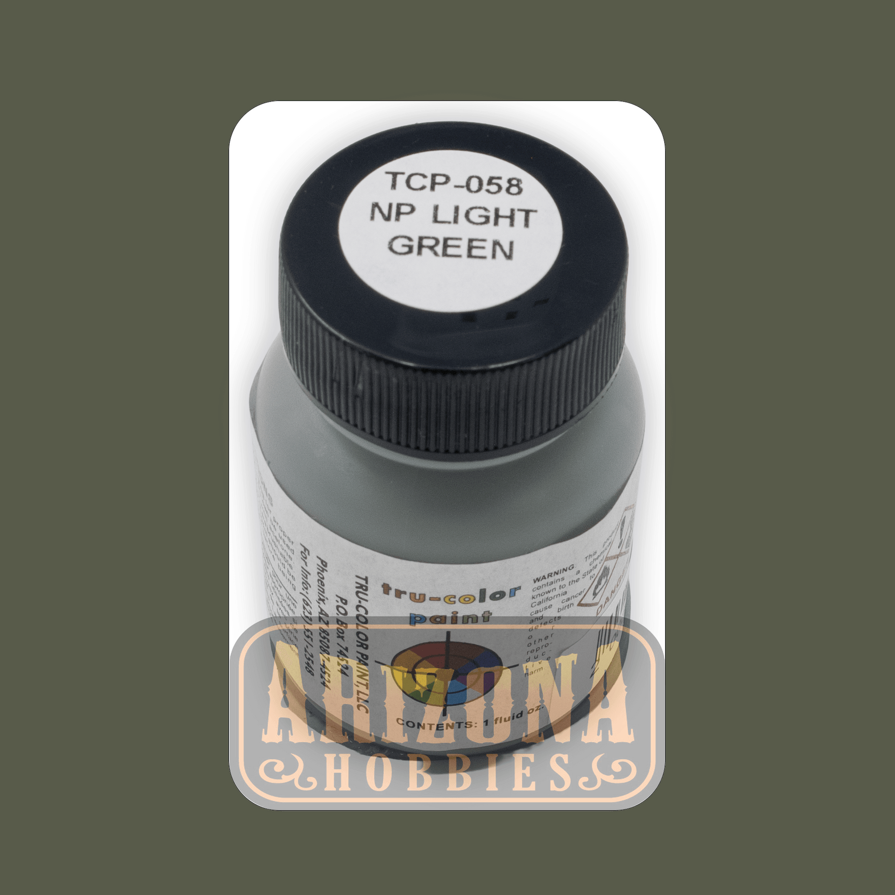 Northern Pacific NCL LIGHT GREEN (1952 Loewy) 1-oz bottle (Airbrush-ready) Tru-Color Paint