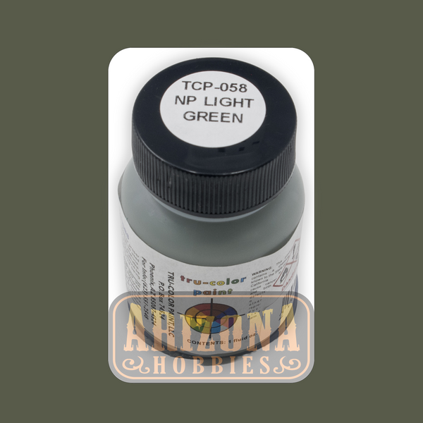 Northern Pacific NCL LIGHT GREEN (1952 Loewy) 1-oz bottle (Airbrush-ready) Tru-Color Paint
