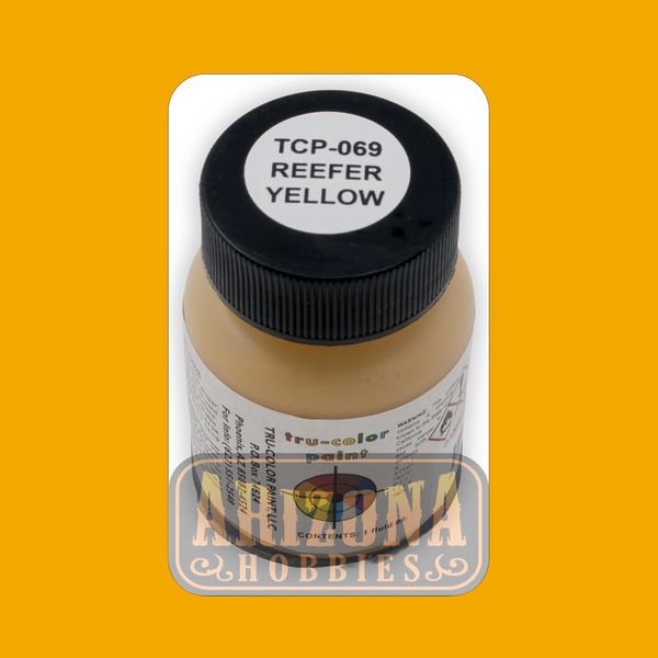 REEFER YELLOW 1-oz bottle (Airbrush-ready) Tru-Color Paint
