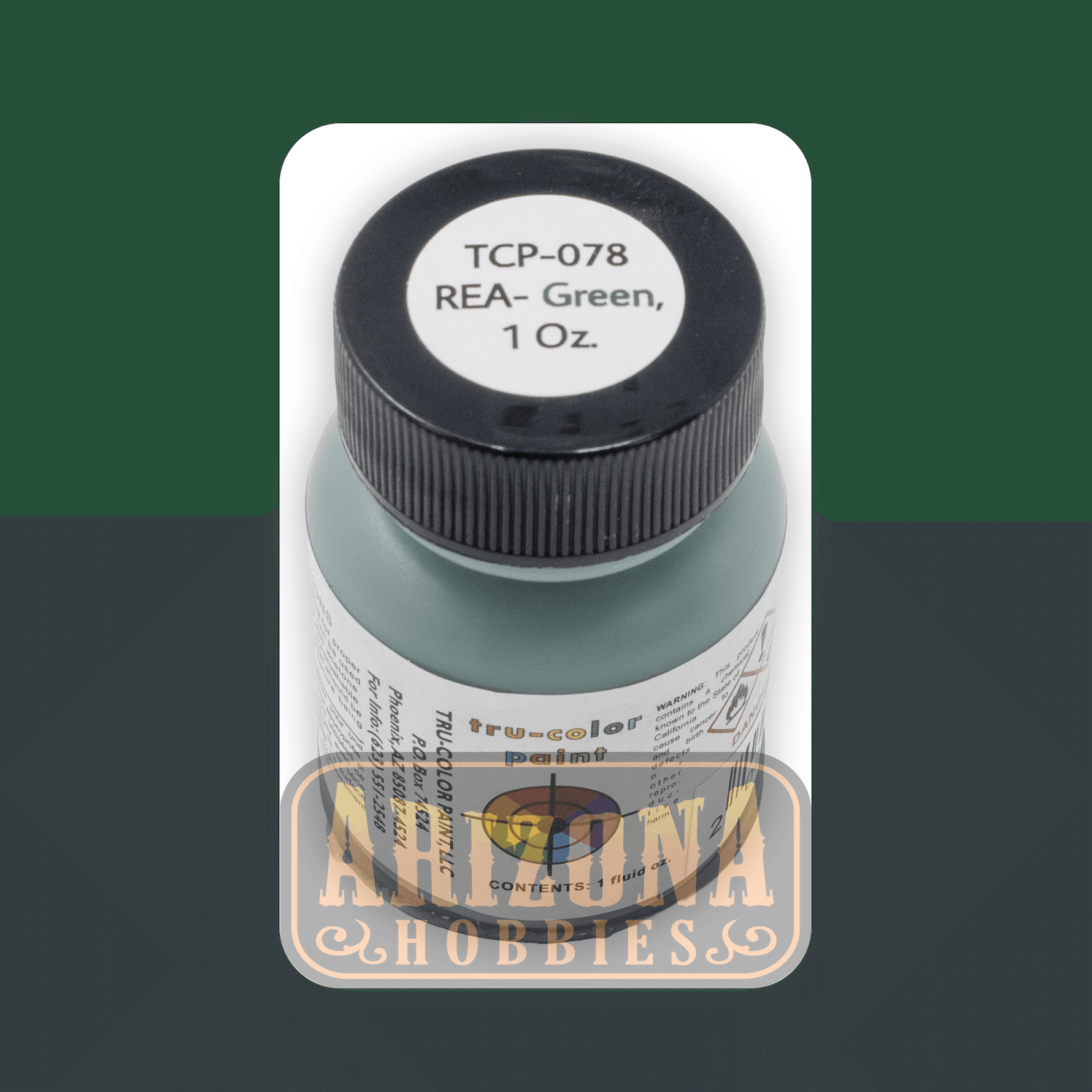 Railway Express Agency GREEN 1-oz bottle (Airbrush-ready) Tru-Color Paint