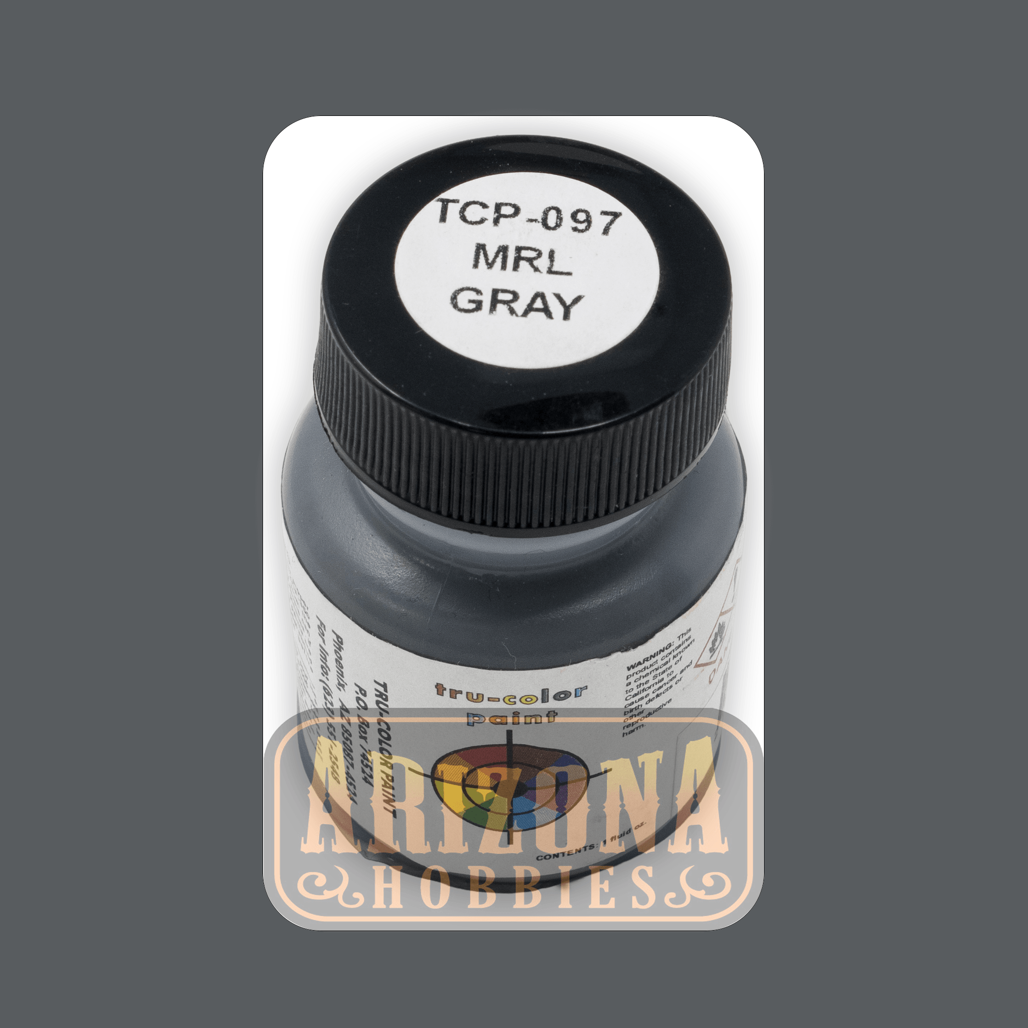Montana Rail Link GRAY 1-oz bottle (Airbrush-ready) Tru-Color Paint