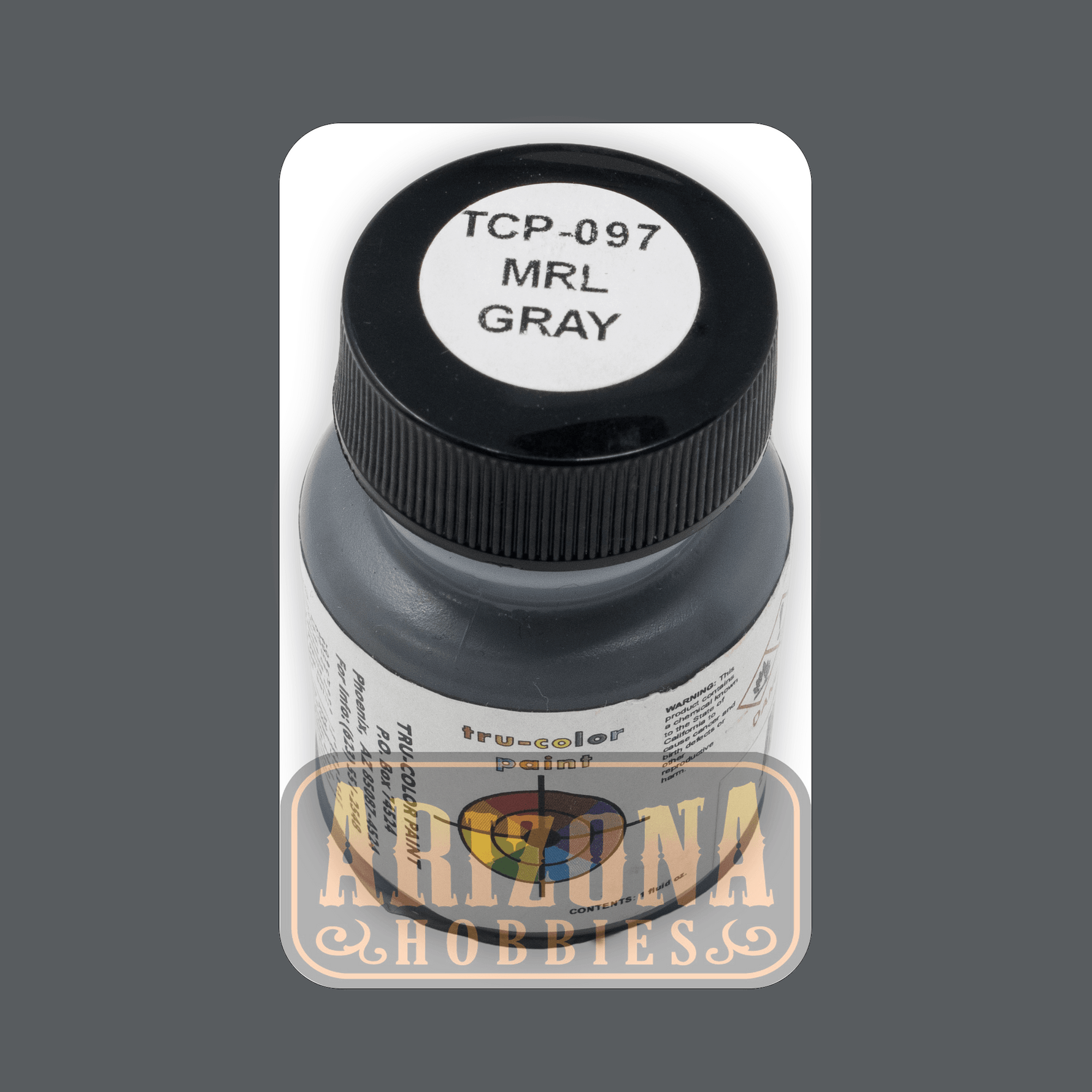 Montana Rail Link GRAY 1-oz bottle (Airbrush-ready) Tru-Color Paint