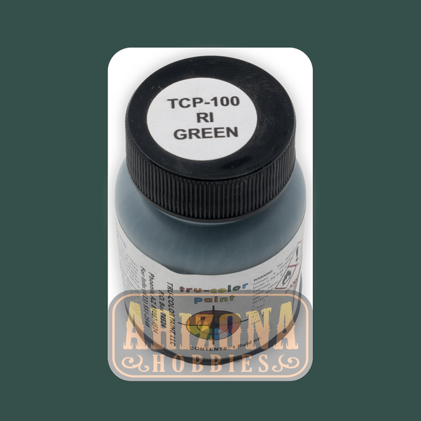 Rock Island GREEN 1-oz bottle (Airbrush-ready) Tru-Color Paint